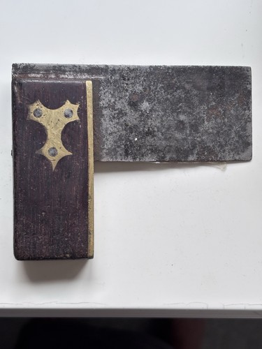 Vintage joiners square wood - square, &