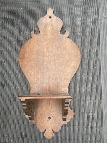 1920 oak lantern - oak, clock