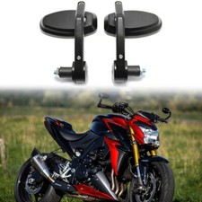 Motorcycle 7/8'' Handle Bar End Mirrors For Suzuki GSX-S 1000 750 8S Cafe Racer
