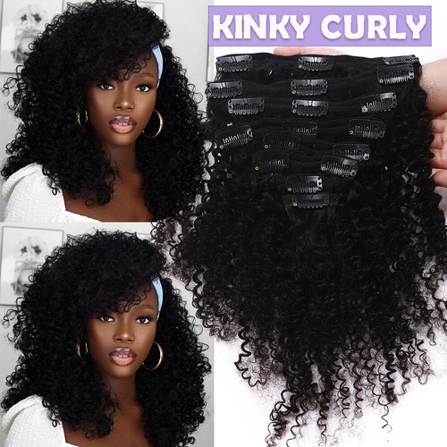 Thick 8pcs afro kinky - thick, curly