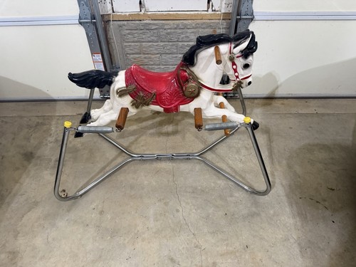 Rare vintage mobo spring horse - vintage,