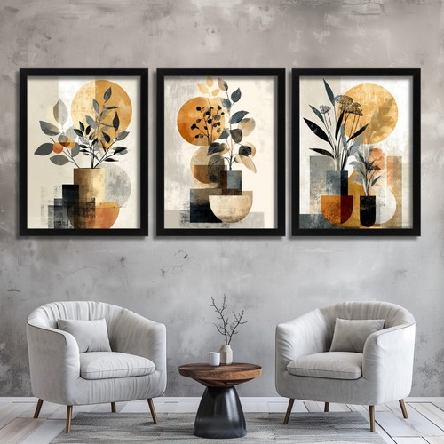 Modern geometric botanical - modern,