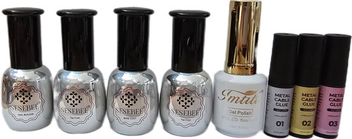 10pc gel nail bundle - gel, bundle,