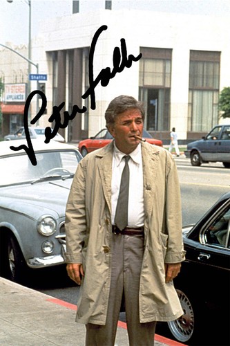 Peter falk signed - peter,