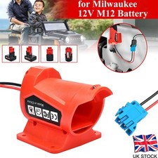 Power Wheels Adapter for Milwaukee 12V Battery to Ride On Car Toys Connector UK