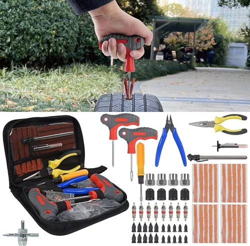 Tyre puncture repair tool kit - puncture,
