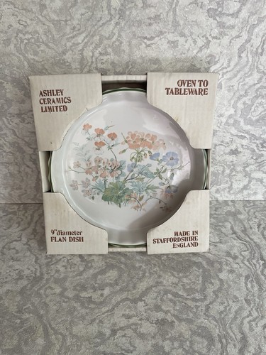 Ashley ceramics vintage flan - ashley,
