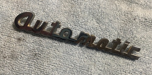 Morris oxford tailgate emblem - tailgate,