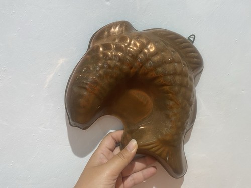 Vintage copper fish - copper,