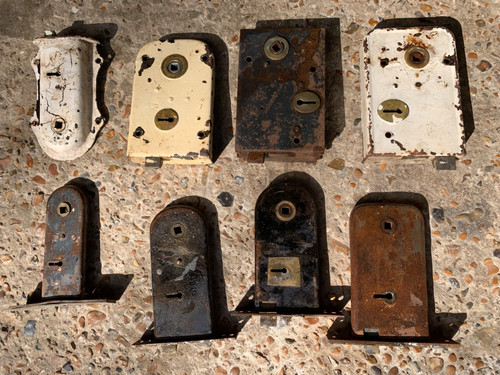 Vintage rim mortice locks - vintage,