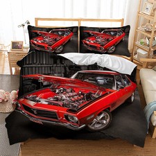 Racing Car Duvet Quilt Cover