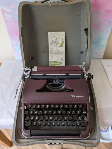 Vintage olympia sm2 - olympia, portable
