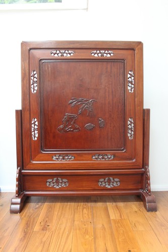 Rare large hand carved - large,