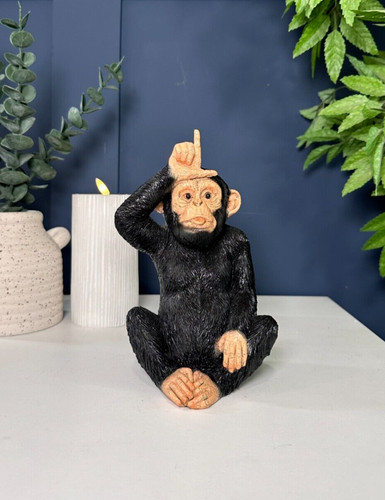 Cheeky loser monkey ornament - cheeky,