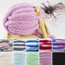 Thick Chunky Chenille Yarn for