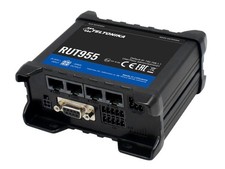 Teltonika RUT955 4G Dual Sim RS232 / RS485 Cellular Router WITH PSU & ANTENNAS
