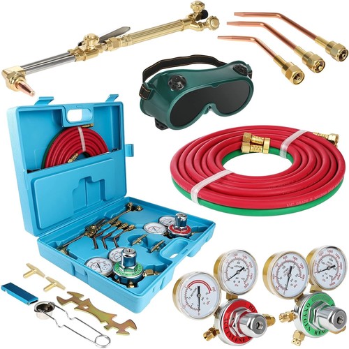 Oxygen acetylene gas cutting - oxygen,