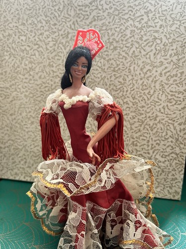 Vintage spanish doll flamenco - vintage,