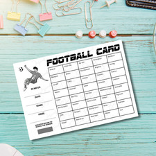 10 x 40 FOOTBALL FUNDRAISING