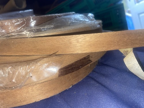Teak real wood iron edging - teak,