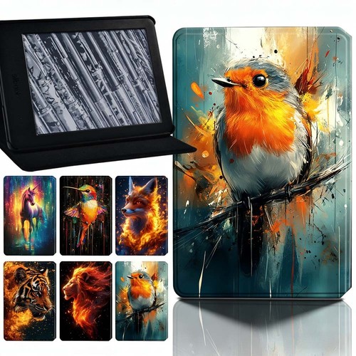 Flaming spirit leather cover - spirit,