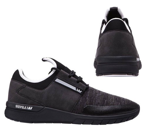 Supra flow run - mens, black/grey