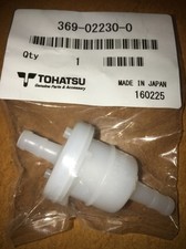 Genuine Tohatsu In-Line Outboard Fuel Filter 4HP - 30HP 369-02230-0