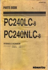 KOMATSU ~ PC130-7K Hydraulic Excavator ~ PARTS BOOK Manual Catalogue 2006