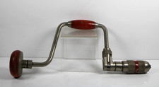 Vintage Dunlap 15” Hand Brace Drill Made In Germany-Reversible Ratcheting IN#DB1