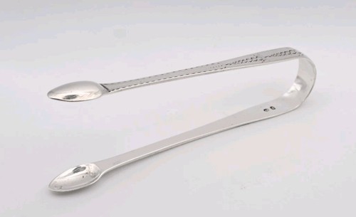 Georgian silver tongs - tongs, sugar