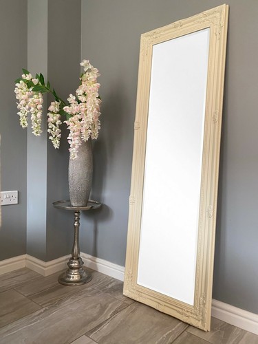 Tall cream full length floor - tall,