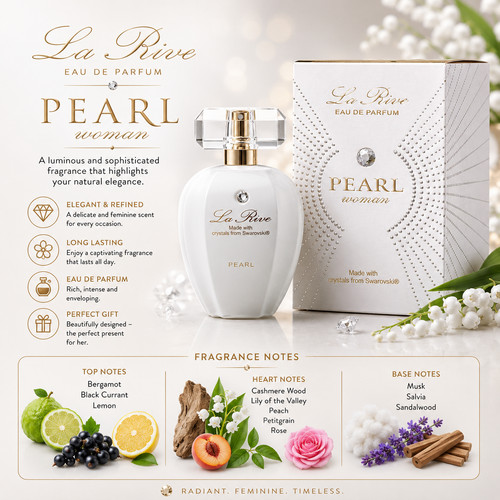 Rive pearl woman made with - pearl,