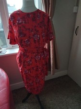 Debut Dress Size 14.  Red