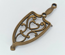 Vintage Brass Trivet Iron