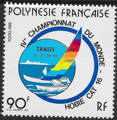 French polynesia sg373 - polynesia, 1982