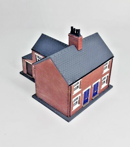 Terraced house building - building, oo