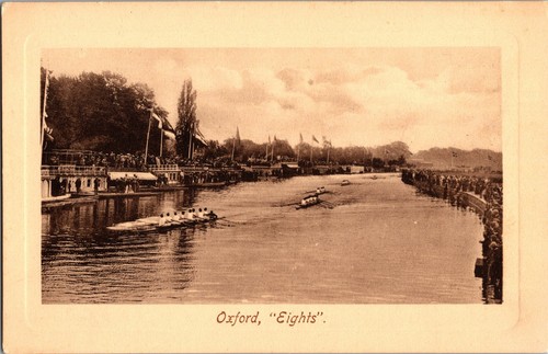 Oxford eights rowing race - rowing,