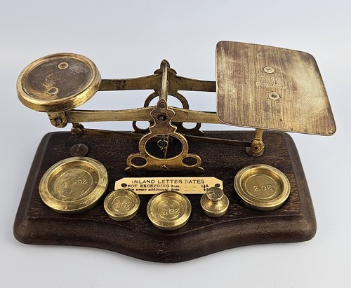 English postal letter - postal, scales