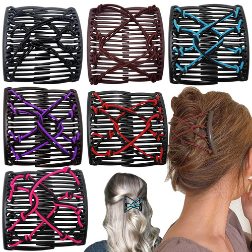 Pieces stretchy double hair - 6,