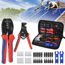 Solar Panel Cable Wire Connectors Crimper PV Crimping Pliers Tool for 2.5/4/6mm²