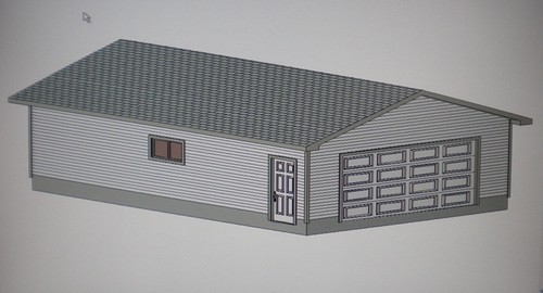 Permit ready 36 - 36', garage