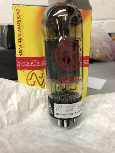 Tesla 6l6gc tubes tad - jj,