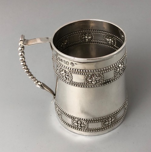 Victorian silver christening - silver,