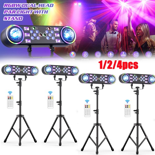 Uking laser lights with - lights,
