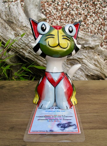 Lorna bailey goggles the cat - lorna,