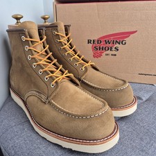 Red Wing 8881 Olive Mohave Moc Toe Boots UK 10.5 US 11.5 EU 45 New