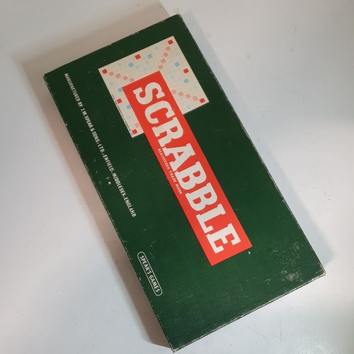 Vintage scrabble board game - vintage, "scrabble"