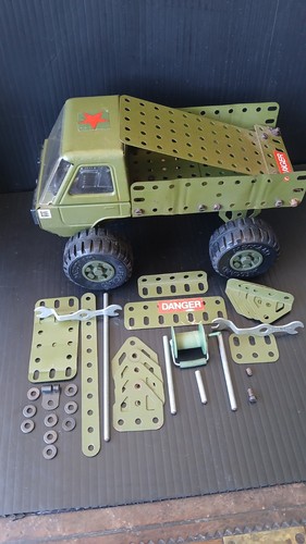 Vintage meccano military - meccano, truck