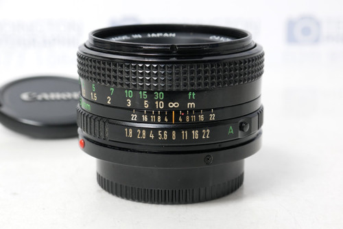 Canon 50mm new fd - f/1.8,