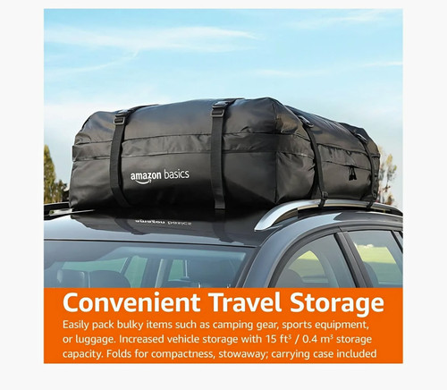 Amazon basics rooftop cargo - amazon,